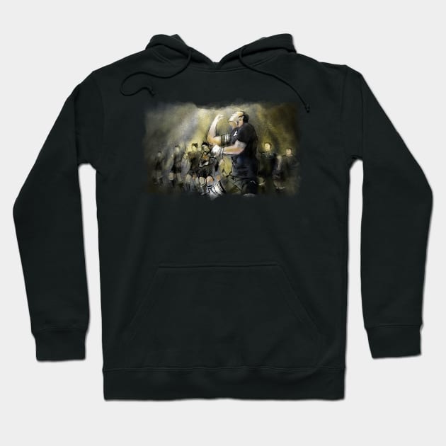 Maori Haka Hoodie by Miki De Goodaboom